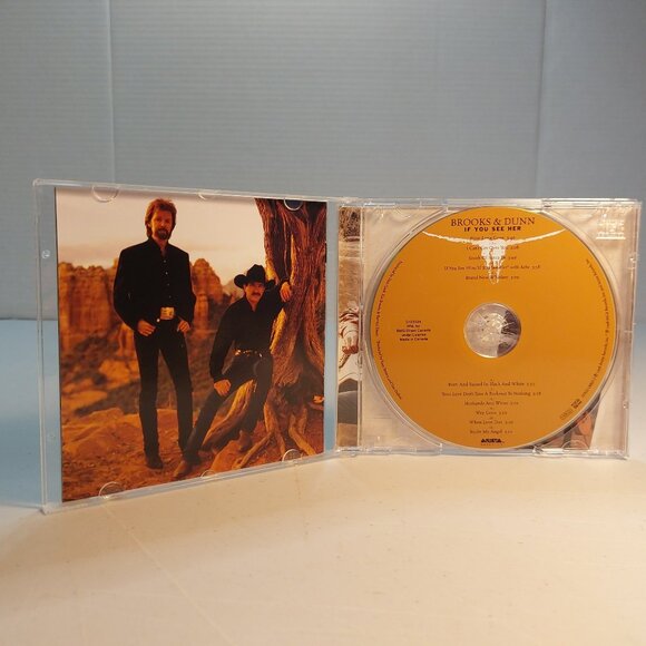 Brooks & Dunn ~ If You See Her (Music CD, 1998) - Picture 2 of 3